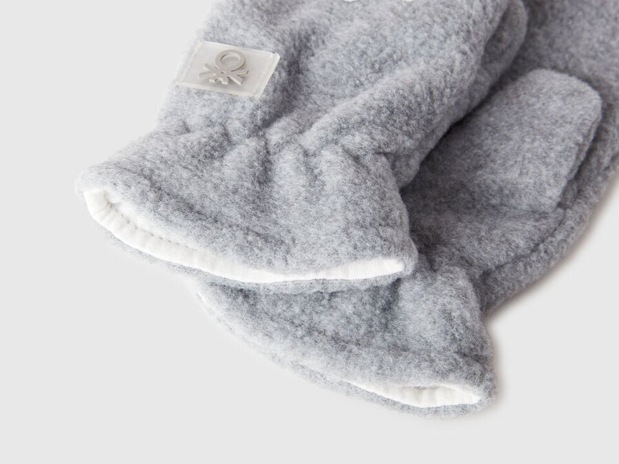 mittens in lined fleece