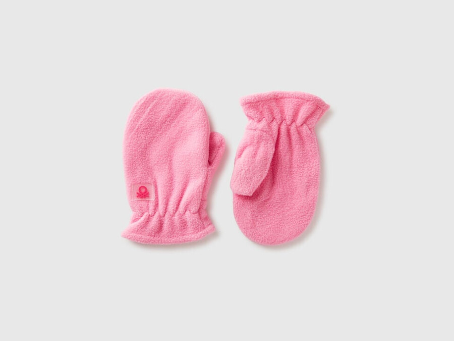 mittens in lined fleece