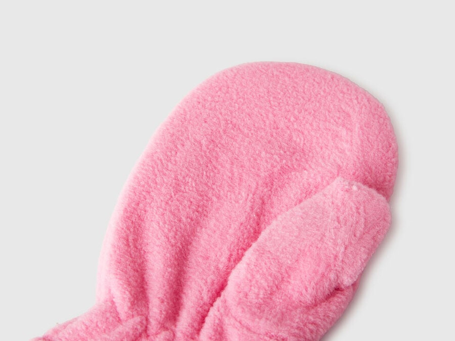 mittens in lined fleece
