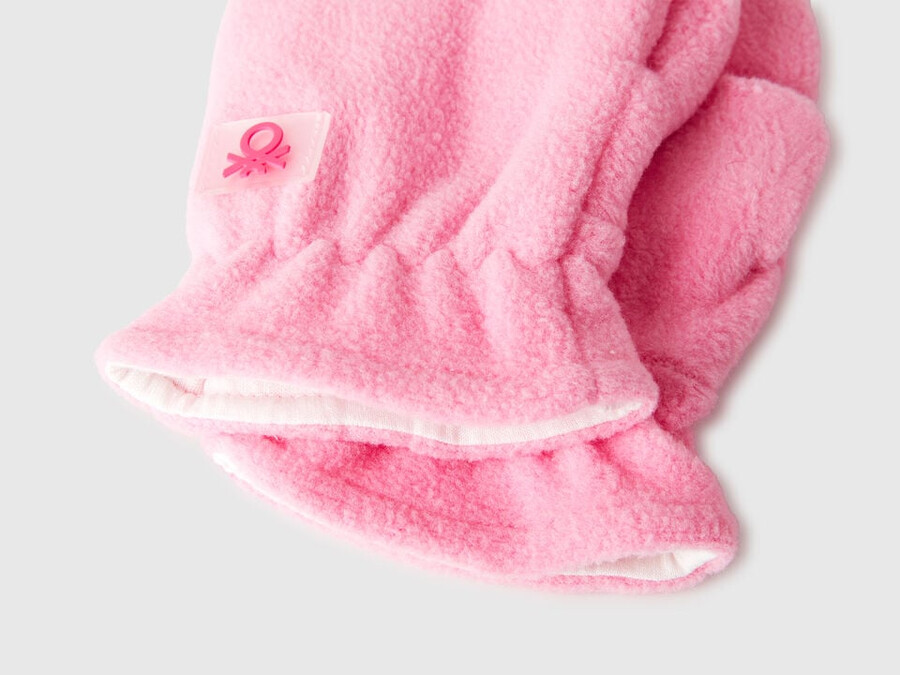 mittens in lined fleece