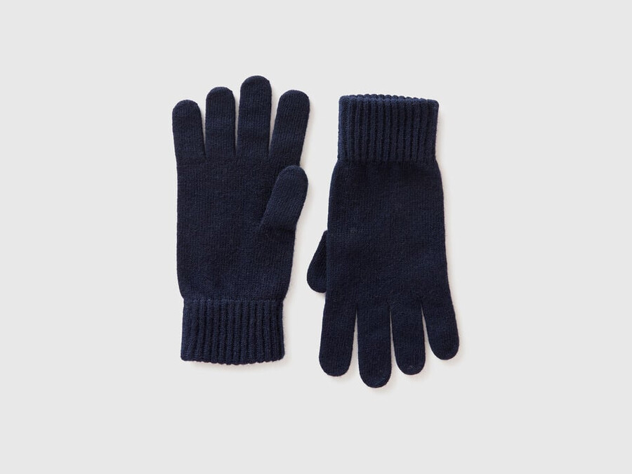 gloves in pure virgin wool