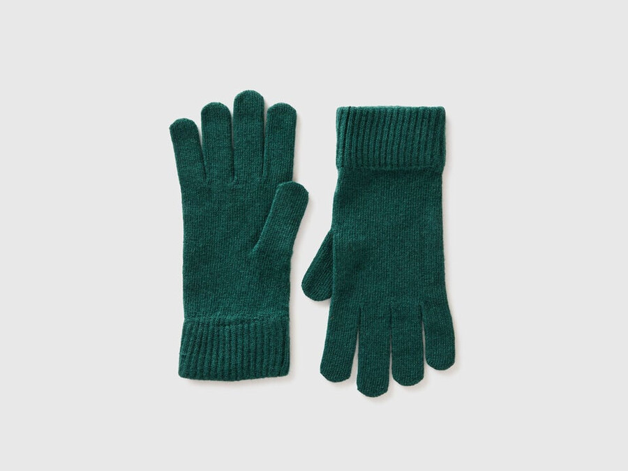gloves in pure virgin wool
