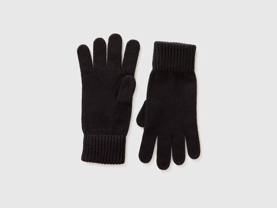 gloves in pure virgin wool