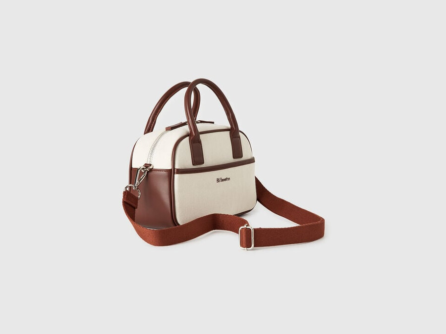 cotton shoulder bag