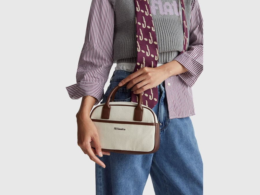 cotton shoulder bag