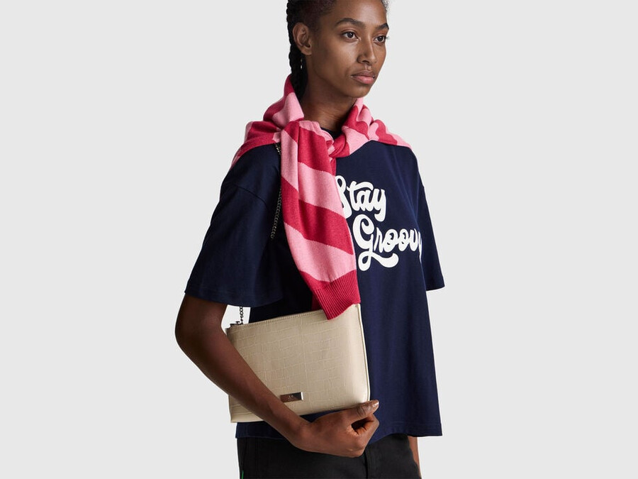 bag with crossbody bag and coconut print