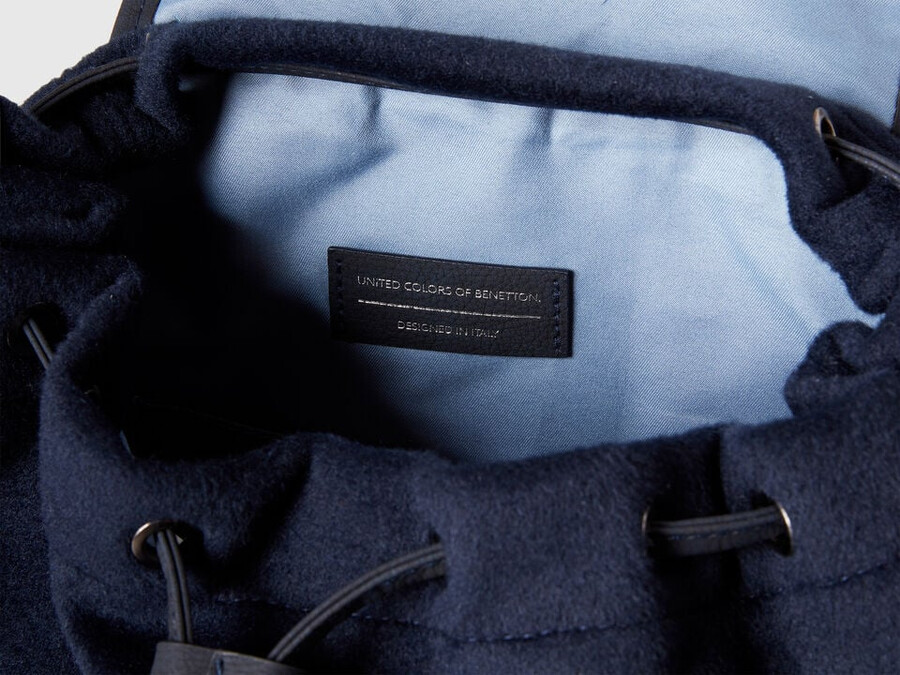 rucksack in imitation leather
