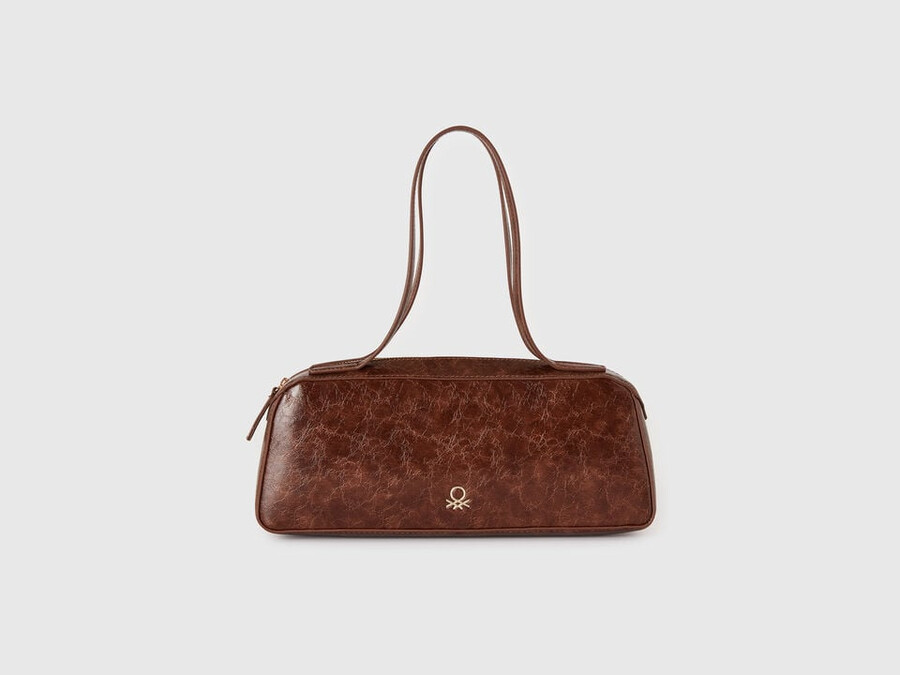 shoulder bag in imitation leather
