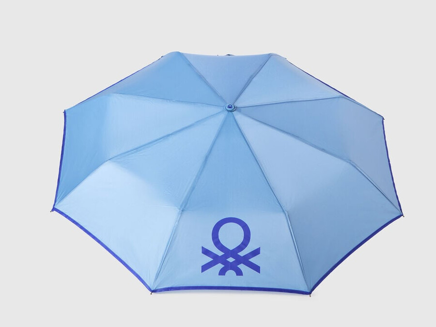 sky blue umbrella