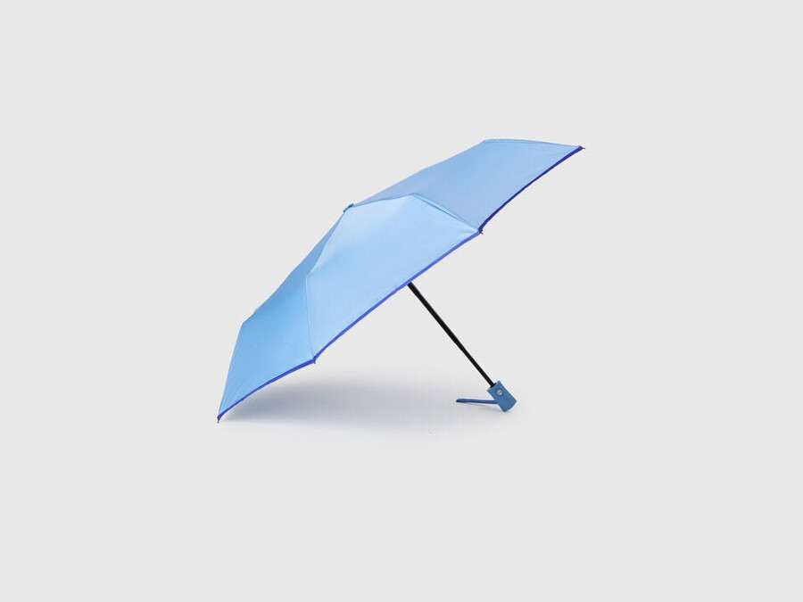 sky blue umbrella