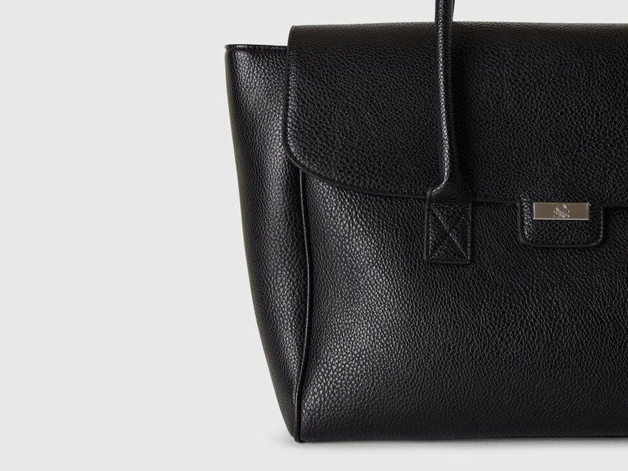 tote bag in imitation leather
