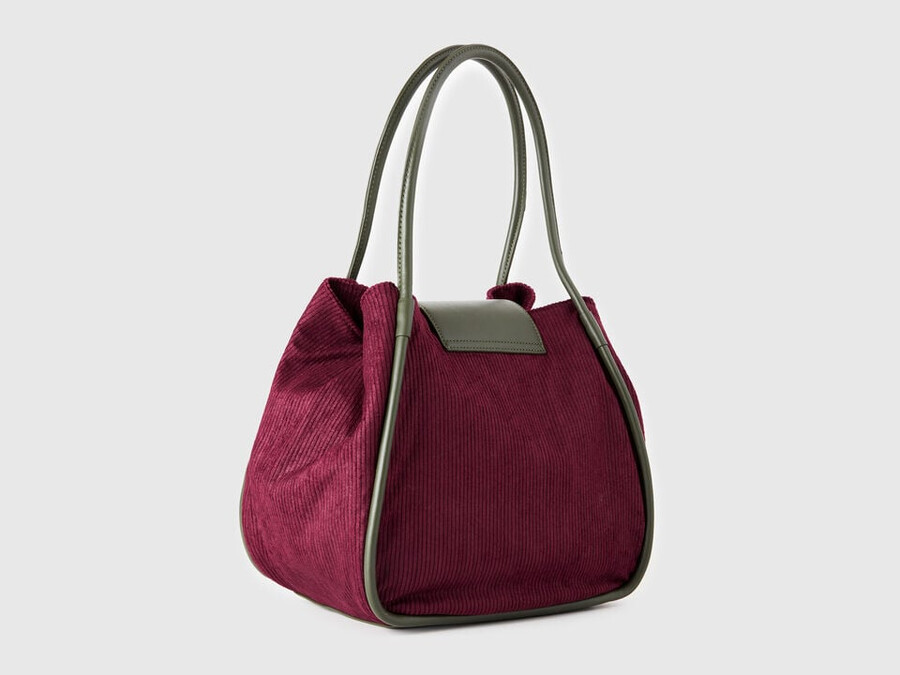 velvet tote bag