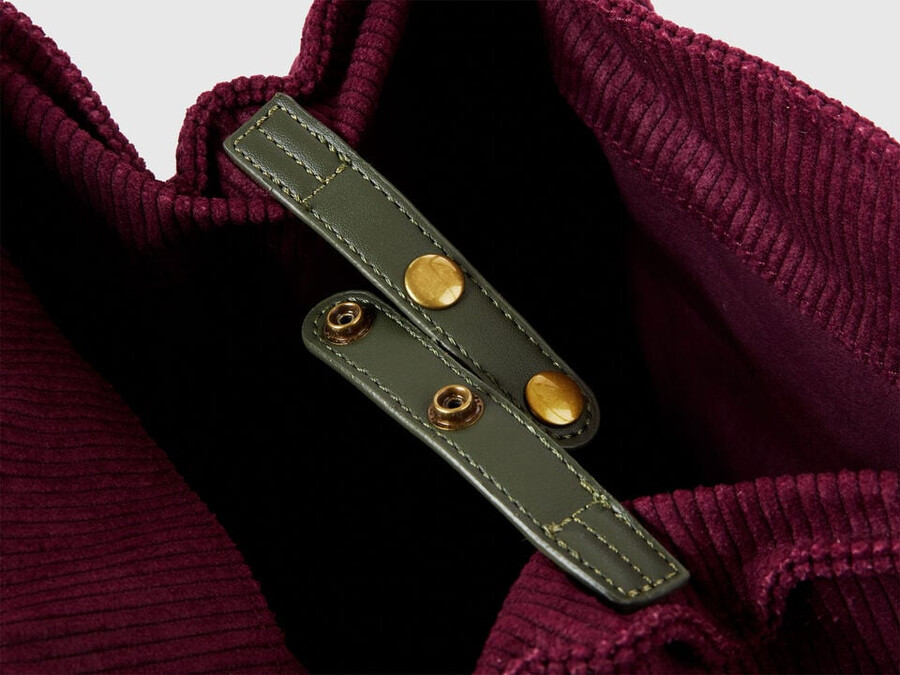 velvet tote bag