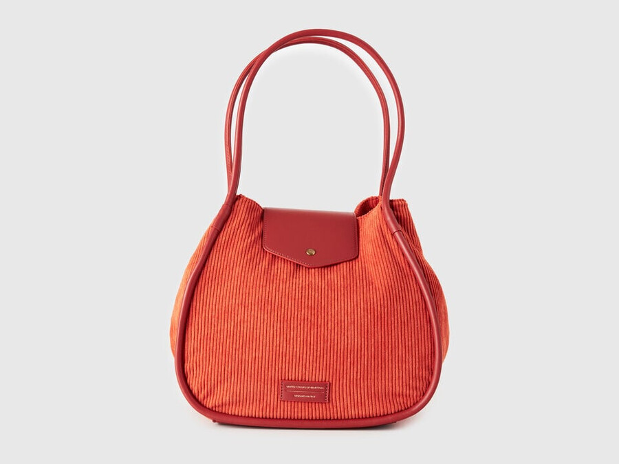 velvet tote bag