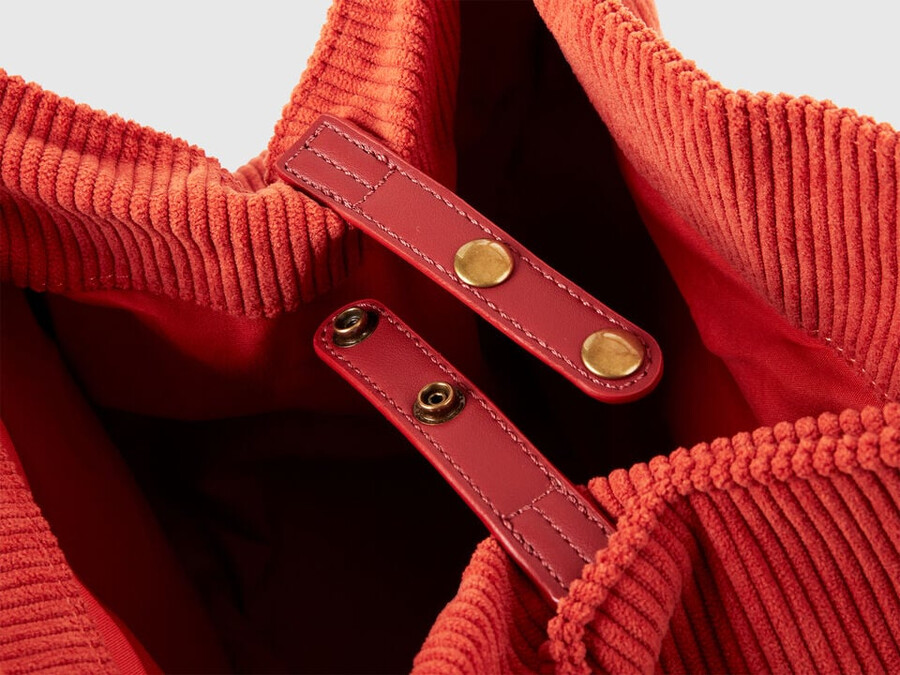 velvet tote bag