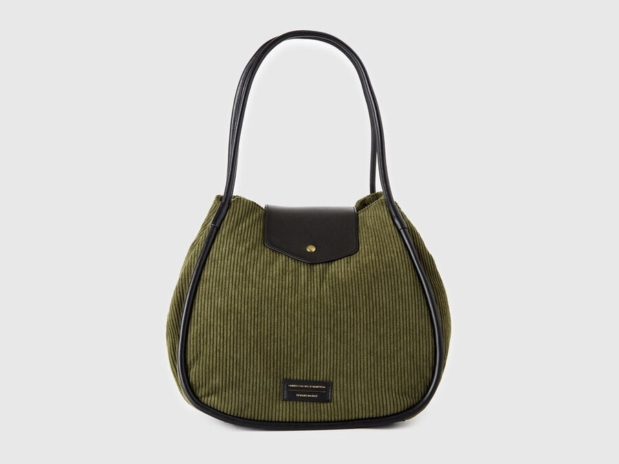 velvet tote bag