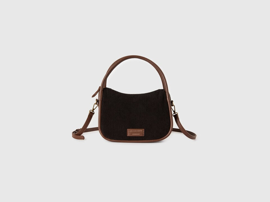 velvet shoulder bag