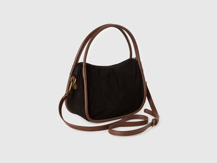 velvet shoulder bag