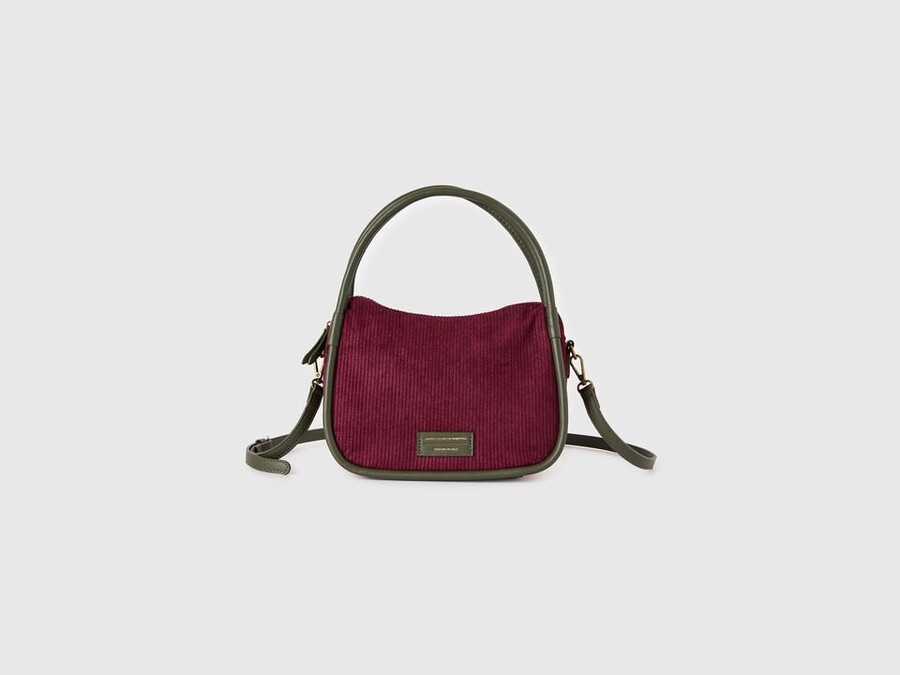velvet shoulder bag