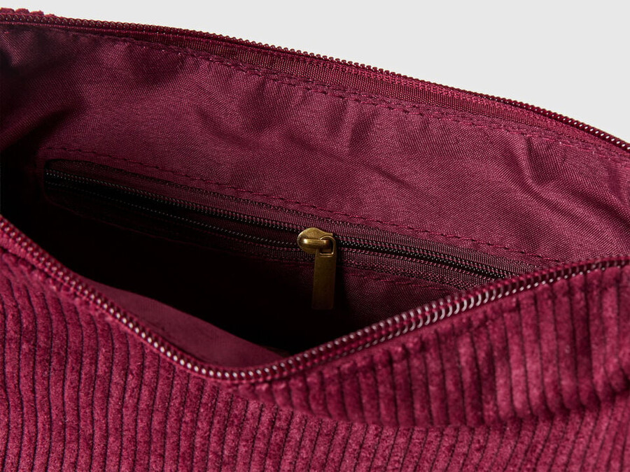 velvet shoulder bag