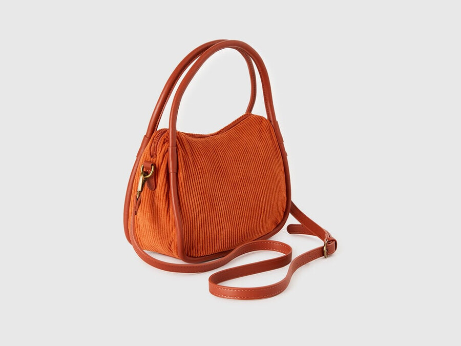 velvet shoulder bag