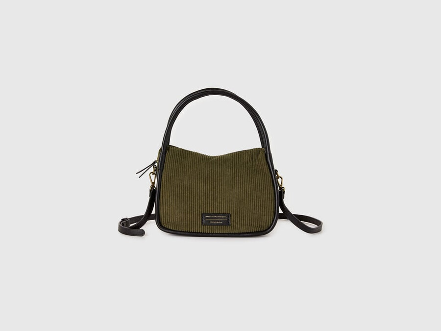 velvet shoulder bag