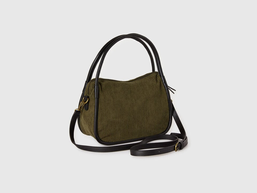 velvet shoulder bag