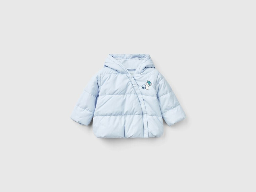 padded jacket with hood