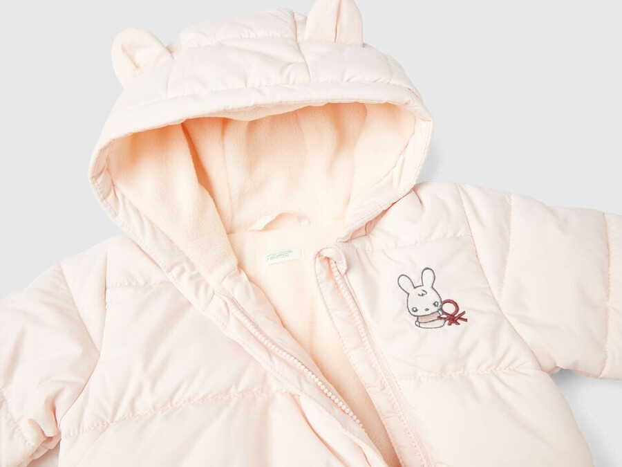 padded jacket with hood