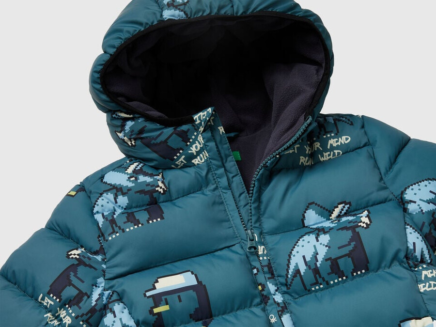 rain defender patterned jacket