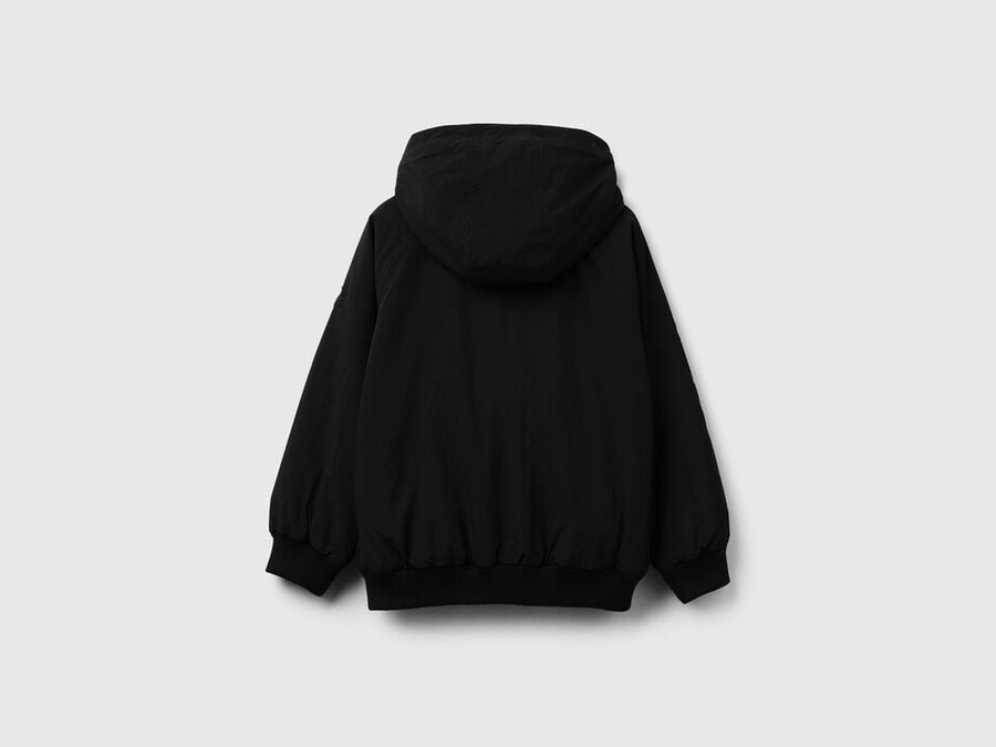 nylon jacket with hood
