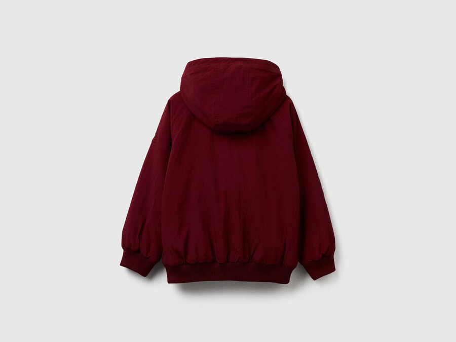nylon jacket with hood