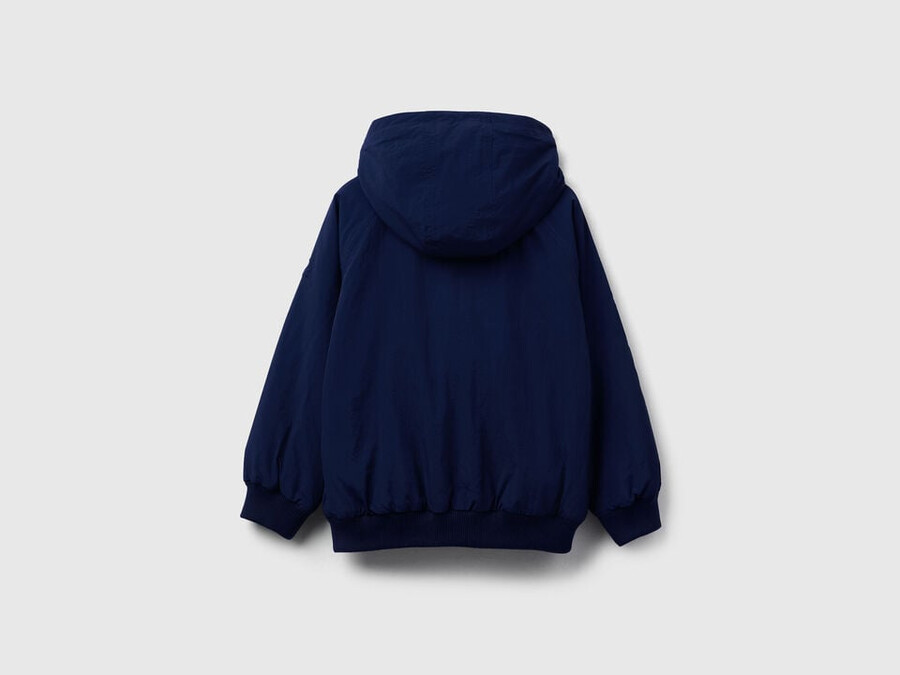 nylon jacket with hood