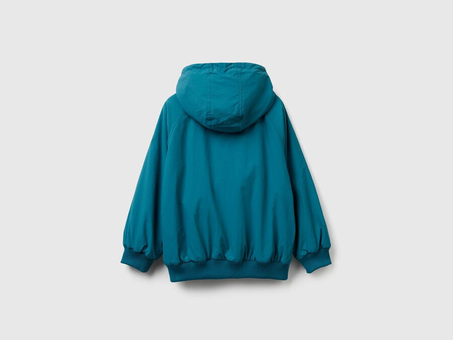 nylon jacket with hood
