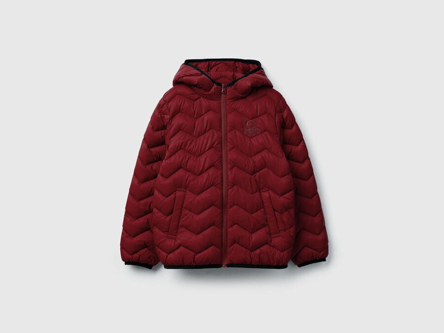 padded jacket with hood