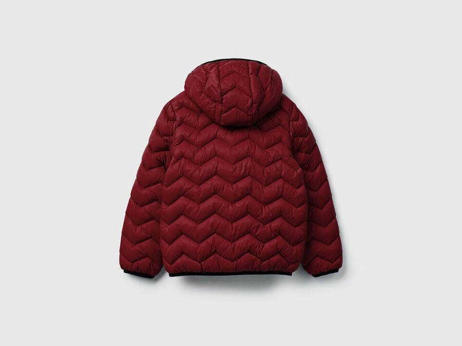 padded jacket with hood