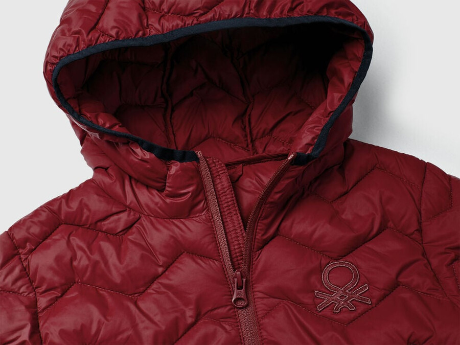 padded jacket with hood