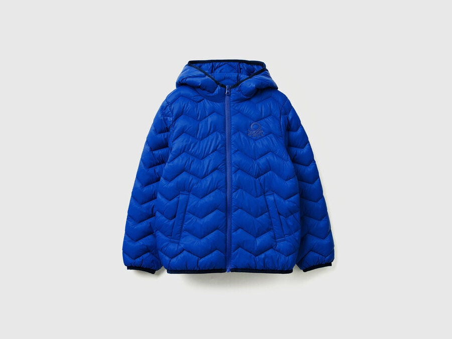 padded jacket with hood