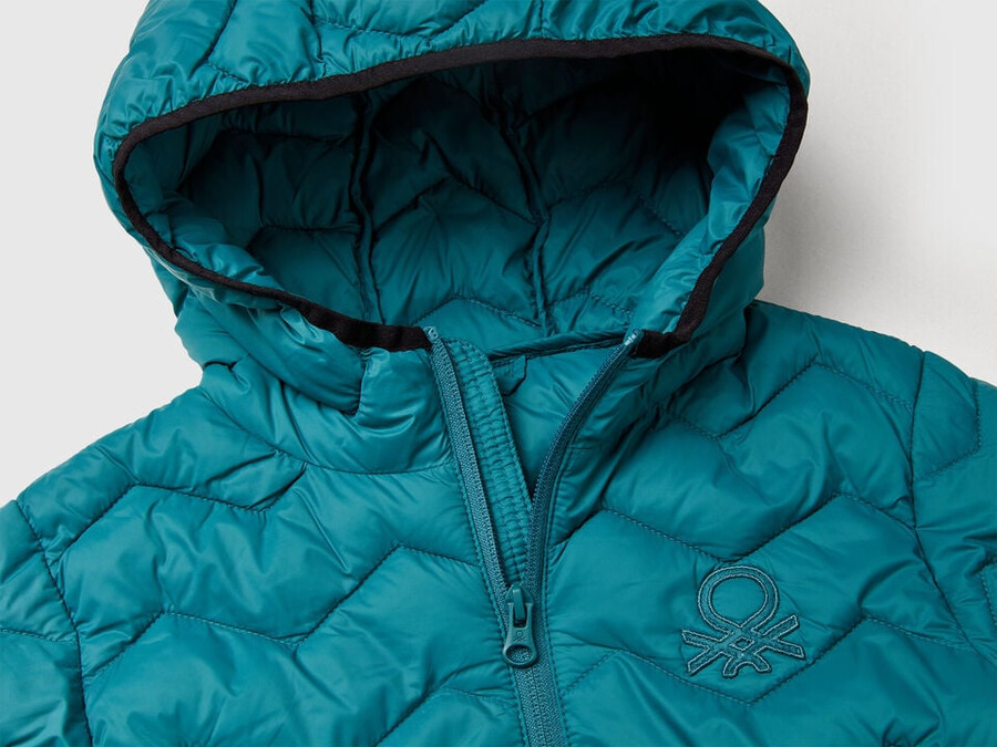 padded jacket with hood
