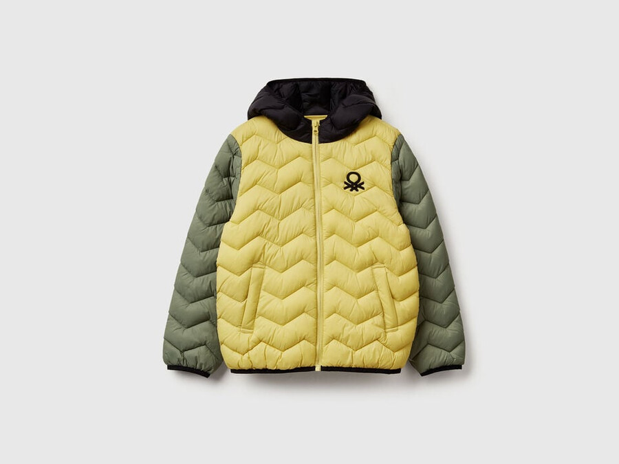 padded jacket with hood