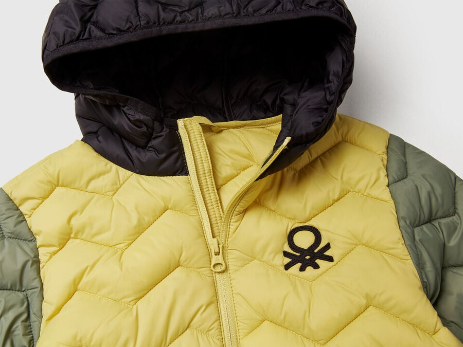 padded jacket with hood