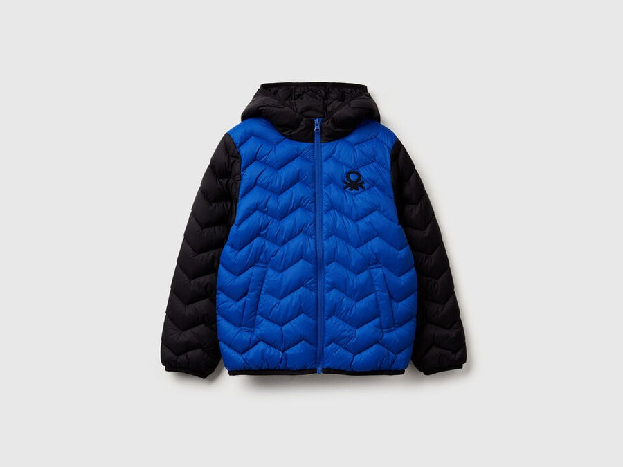 padded jacket with hood