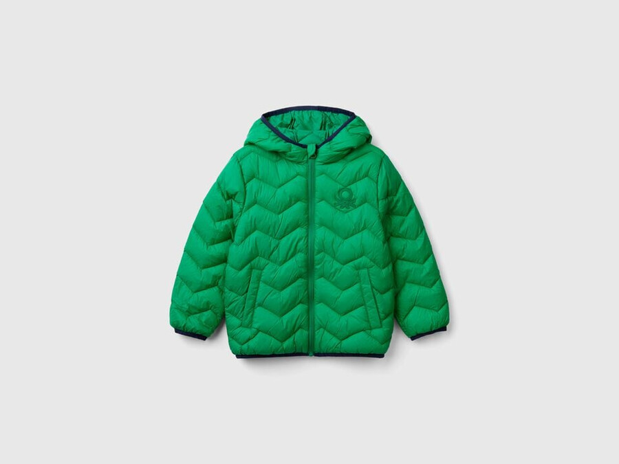 padded jacket with hood