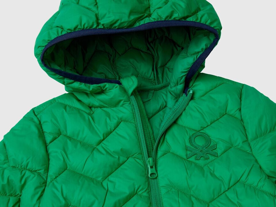 padded jacket with hood