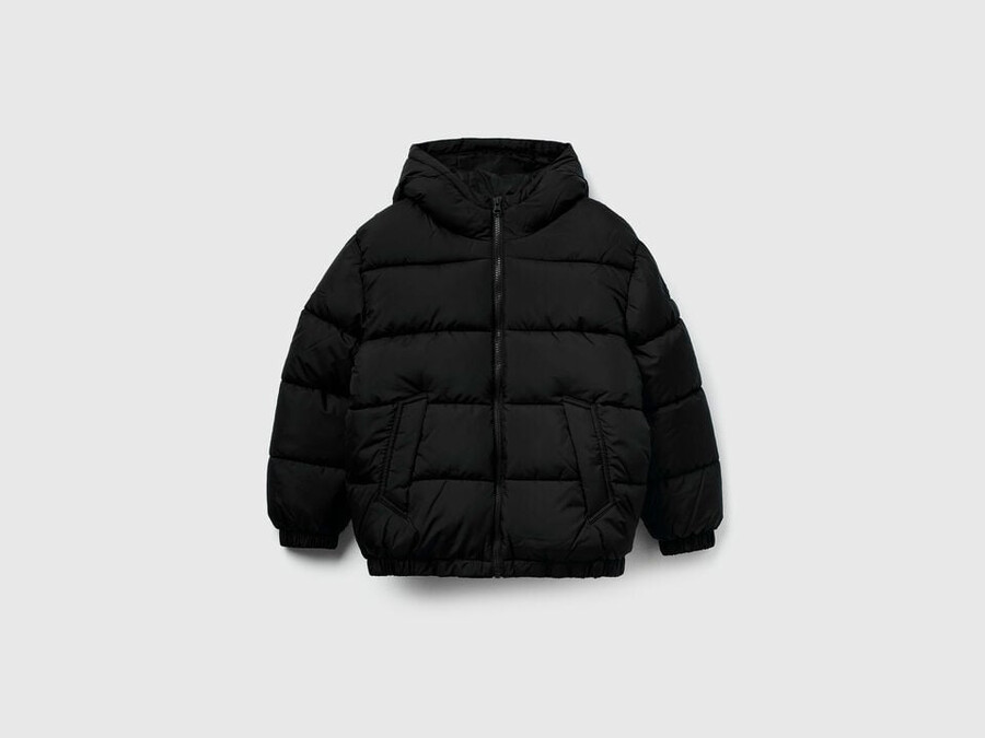 padded jacket with hood