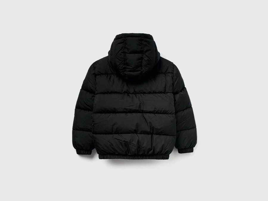 padded jacket with hood