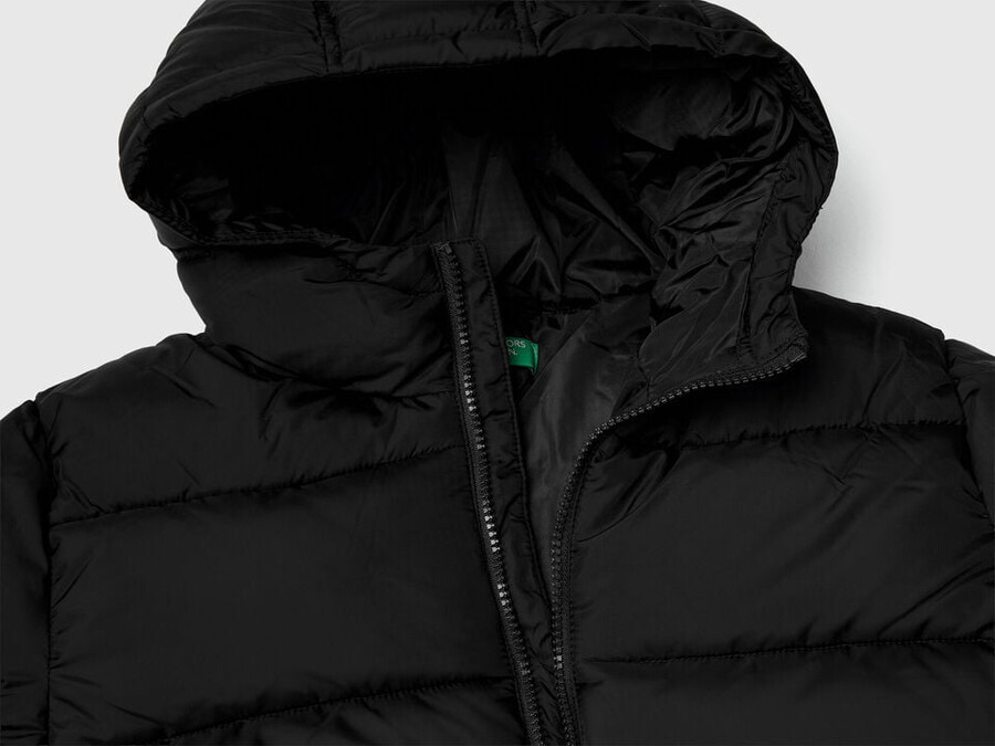 padded jacket with hood