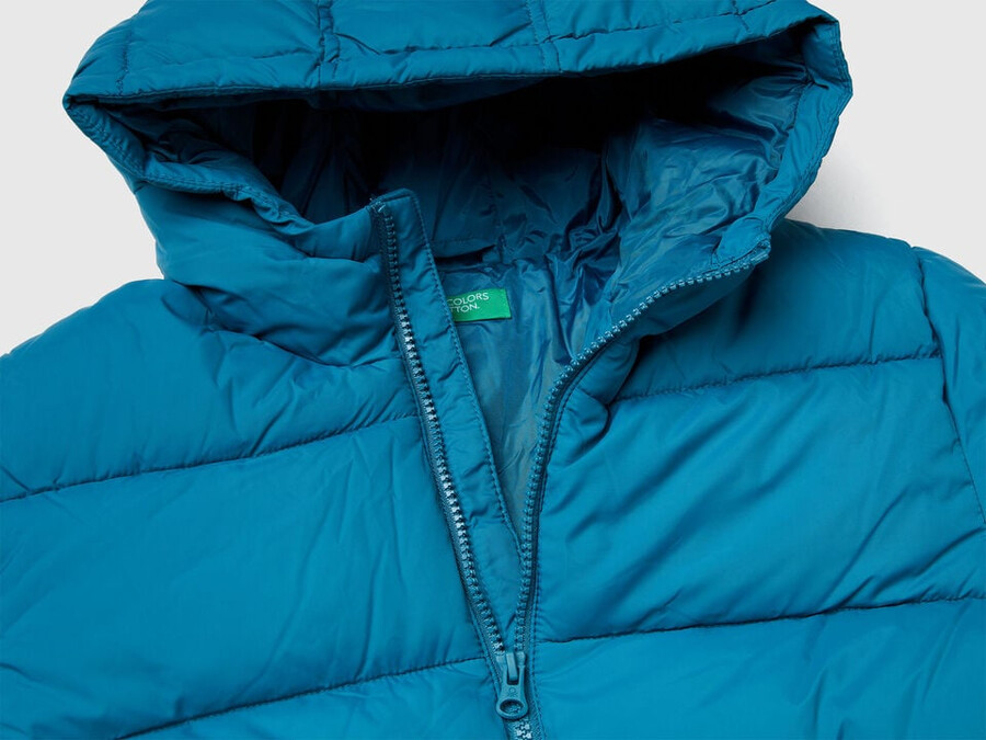 padded jacket with hood