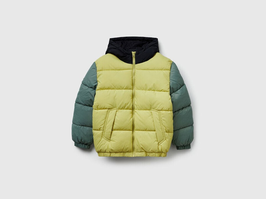 padded jacket with hood