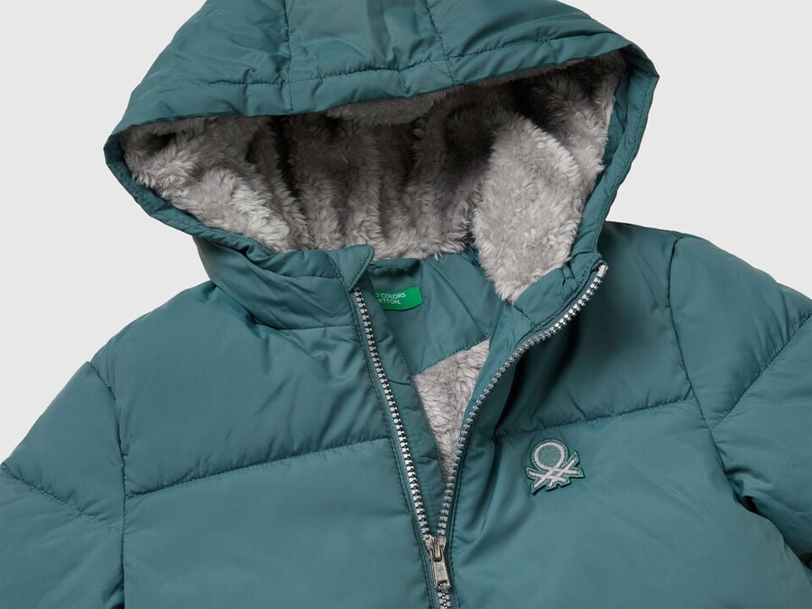 jacket with teddy interior